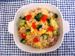 鮭のわかめ蒸し煮