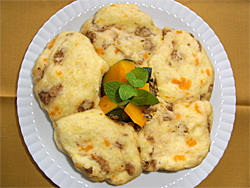 炊飯器で作る玄米フレークパン