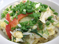 野菜たっぷりヌードルおじや
