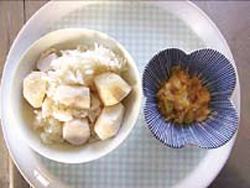 美味しい里芋ご飯！