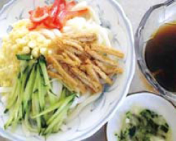 冷やしきつねうどん♪