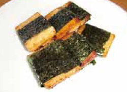 やまいもの磯辺巻き