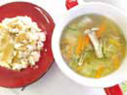 簡単あったか野菜スープ♪
