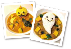 10月末はハロウィンです！簡単ハロウィンカレー