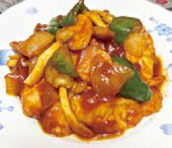 魚肉ソーセージで甘辛韓国風野菜炒め
